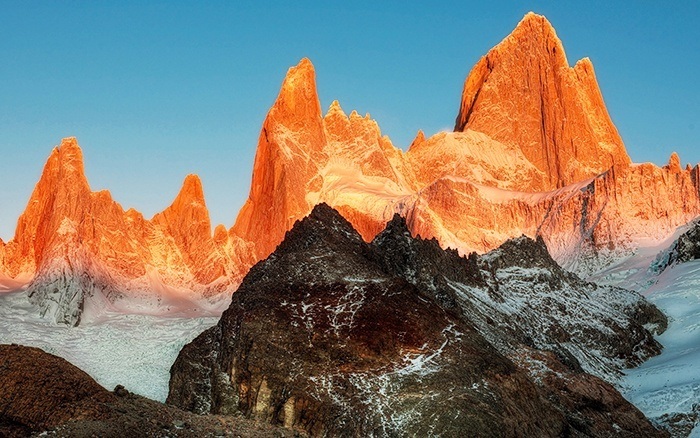 The calling card of Patagonia