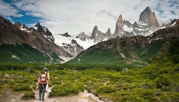 Trekking and camping in Patagonia