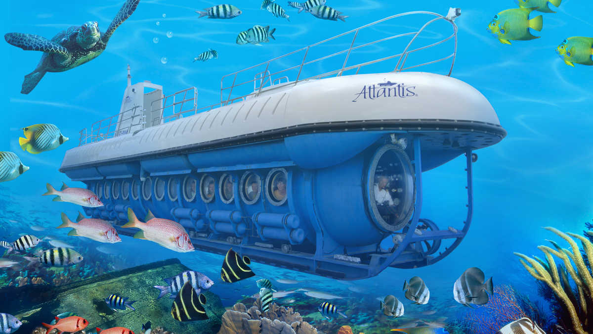 Экскурсия на подводной лодке на Мальдивах