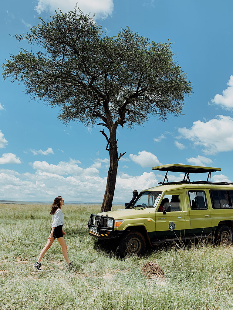 Through the endless expanses of Masai Mara