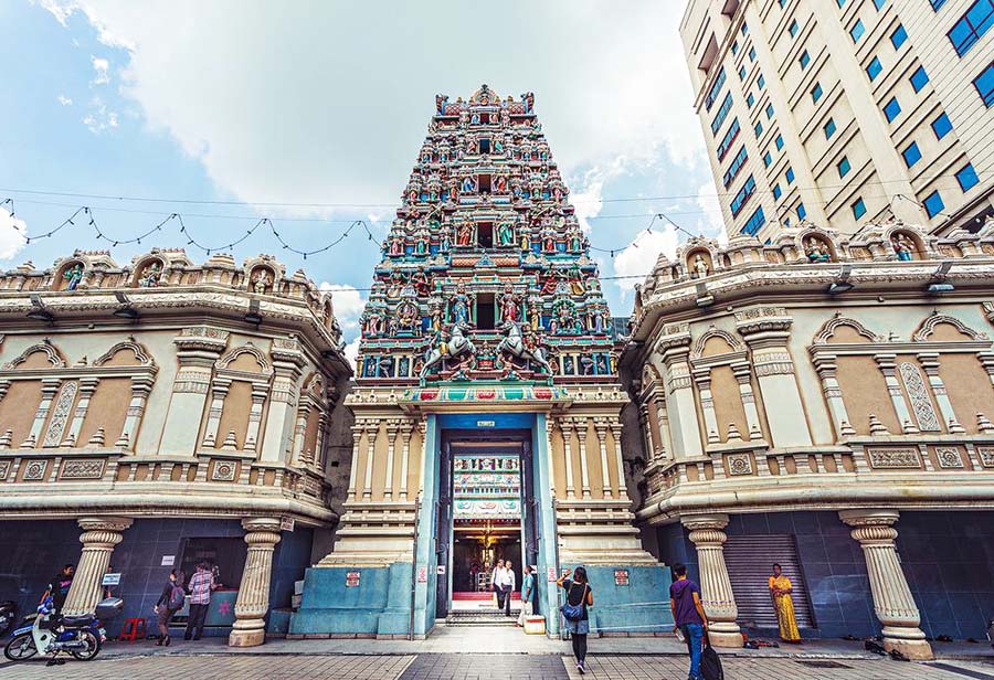 куала лумпур храм шри махамариамман